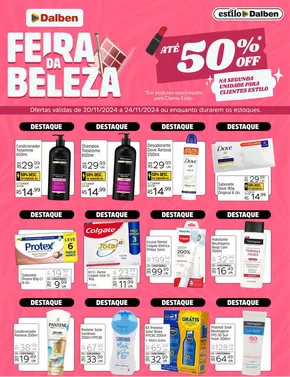 Promoções de Supermercados em Valinhos | Feira da Beleza de Supermercado Dalben | 20/11/2024 - 24/11/2024