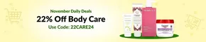 Promoções de Farmácias e Drogarias | November daily deals 22% off body care ! de iHerb | 20/11/2024 - 26/11/2024