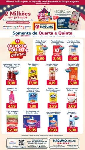 Catálogo Nagumo em Volta Redonda | Descontos e promoções | 20/11/2024 - 21/11/2024