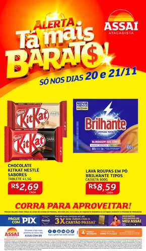 Promoções de Supermercados em Curitiba | Nossas melhores ofertas para você de Assaí Atacadista | 20/11/2024 - 21/11/2024