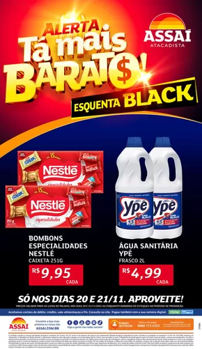 Catálogo Assaí Atacadista em Palmas - TO | Melhores ofertas para compradores econômicos | 20/11/2024 - 21/11/2024