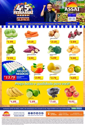 Promoções de Supermercados em Anápolis | Novas ofertas para descobrir de Assaí Atacadista | 20/11/2024 - 21/11/2024