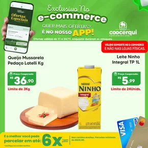 Catálogo Coocerqui em Porto Feliz |  Exclusiva no E-Commerce! | 21/11/2024 - 24/11/2024