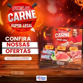 Promoções de Supermercados em João Pessoa | Quinta da Carne de Rede Super Legal de Supermercados | 21/11/2024 - 21/11/2024