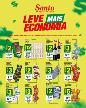 Catálogo Santo Supermercados em Sorocaba | Ofertas especiais atraentes para todos | 22/11/2024 - 24/11/2024