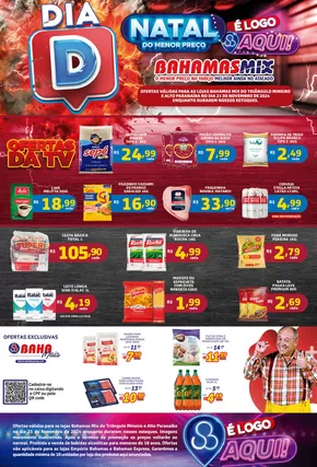 Promoções de Supermercados em Patos de Minas | dia d triangulo mineiro 7 de Bahamas Mix | 21/11/2024 - 21/11/2024