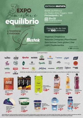 Promoções de Supermercados em Blumenau | Descubra ofertas atraentes de Bistek Supermercados | 21/11/2024 - 24/11/2024