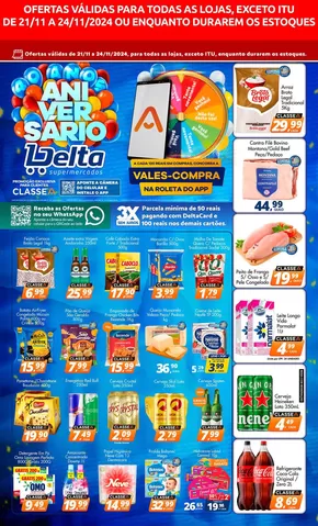 Catálogo Delta Supermercados em Piracicaba | Ofertas Delta Supermercados | 21/11/2024 - 24/11/2024