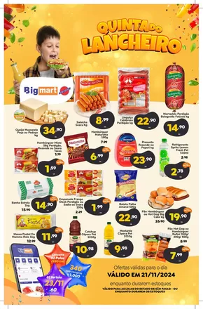 Promoções de Supermercados em Garça | Encarte Bigmart de Bigmart | 21/11/2024 - 21/11/2024