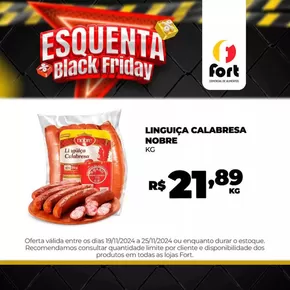 Catálogo Fort Atacadista em Jundiaí | Esquenta Black Friday | 20/11/2024 - 25/11/2024