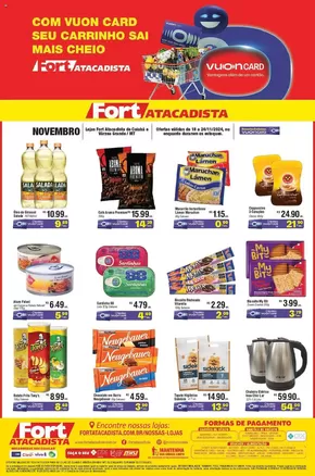 Catálogo Fort Atacadista em Jundiaí | Ampla seleção de ofertas | 21/11/2024 - 24/11/2024