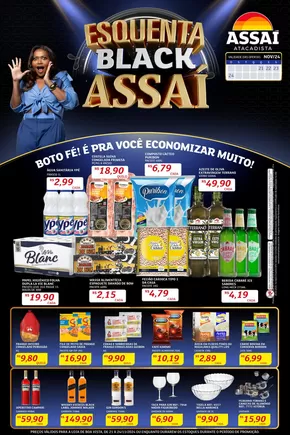 Promoções de Supermercados em Boa Vista | Ofertas especiais atraentes para todos de Assaí Atacadista | 21/11/2024 - 24/11/2024