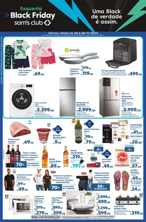 Catálogo Sam's Club em Águas Mornas | Ótima oferta para todos os clientes | 22/11/2024 - 26/11/2024