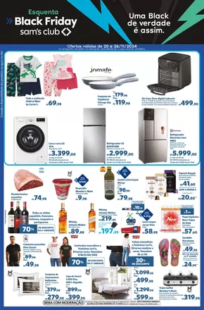 Catálogo Sam's Club em Águas Mornas | Melhores ofertas para todos os caçadores de pechinchas | 22/11/2024 - 26/11/2024