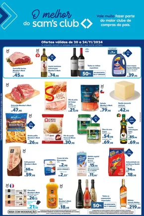 Catálogo Sam's Club em Águas Mornas | Ótima oferta para caçadores de pechinchas | 22/11/2024 - 24/11/2024