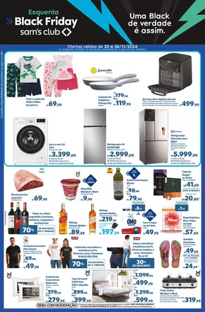 Catálogo Sam's Club em Niterói | Ofertas exclusivas e pechinchas | 22/11/2024 - 26/11/2024