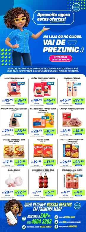 Catálogo Prezunic em Rio de Janeiro | Ofertas do Dia | 22/11/2024 - 23/11/2024