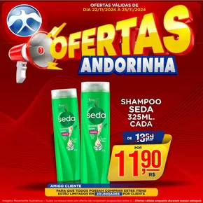 Catálogo Andorinha Hipermercado em São Paulo | Ótima oferta para todos os clientes | 22/11/2024 - 25/11/2024