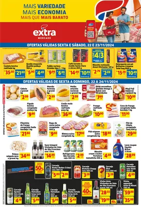 Catálogo Mercado Extra em Fortaleza | Nossas melhores ofertas para você | 22/11/2024 - 24/11/2024