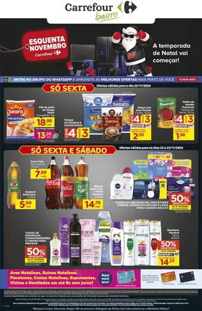 Catálogo Carrefour Bairro | ESQUENTA NOVEMBRO | 22/11/2024 - 27/11/2024