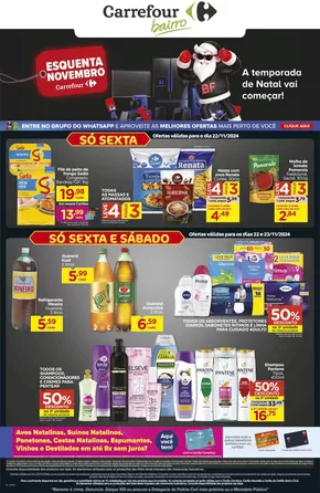 Catálogo Carrefour Bairro em Brasília | Ofertas exclusivas e pechinchas | 22/11/2024 - 27/11/2024