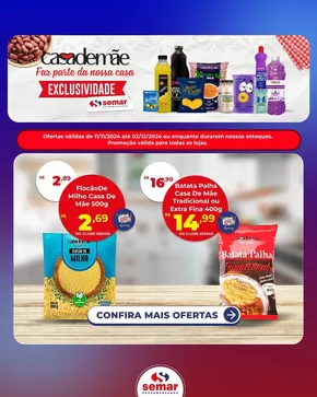 Catálogo Semar Supermercado em Lorena | Descubra ofertas atraentes | 22/11/2024 - 02/12/2024