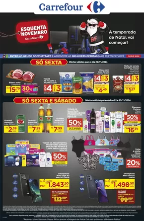 Catálogo Carrefour em Natal | Pechinchas e ofertas atuais | 22/11/2024 - 27/11/2024