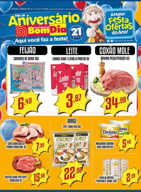 Catálogo Supermercados Bom Dia em Maringá | Catálogo Supermercados Bom Dia | 22/11/2024 - 23/11/2024