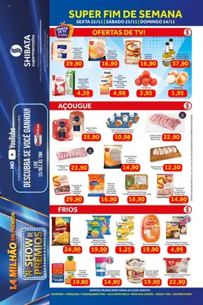 Catálogo Shibata Supermercados em Itaquaquecetuba | Melhores ofertas para todos os clientes | 22/11/2024 - 24/11/2024