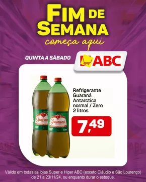 Catálogo Supermercados ABC em Ituiutaba | Ofertas especiais para você | 22/11/2024 - 23/11/2024