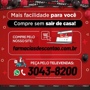 Promoções de Farmácias e Drogarias em Pinhais | Nossas melhores ofertas para você de Farmácias Descontão | 22/11/2024 - 30/11/2024