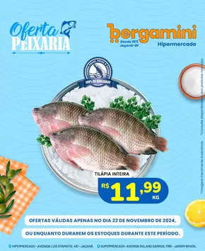 Catálogo Supermercado Bergamini em São Paulo | Oferta Peixaria | 22/11/2024 - 22/11/2024