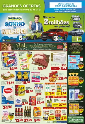 Catálogo Confiança Supermercados em Bauru | Ofertas especiais para você | 22/11/2024 - 25/11/2024