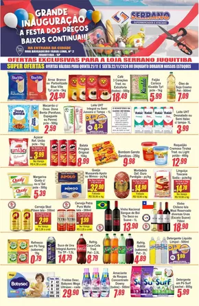 Promoções de Supermercados em São Lourenço da Serra | Ofertas Serrano Supermercado de Serrano Supermercado | 22/11/2024 - 27/11/2024