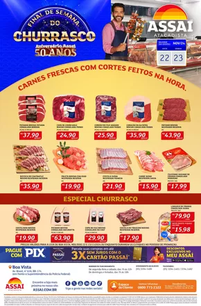 Catálogo Assaí Atacadista em Boa Vista | Ofertas especiais atraentes para todos | 22/11/2024 - 23/11/2024