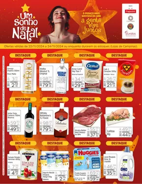 Catálogo Supermercado Dalben em Valinhos | Ofertas Campinas - Fim de Semana | 22/11/2024 - 24/11/2024