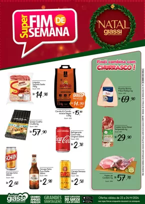 Catálogo Giassi Supermercados em Tubarão | Ofertas do dia | 22/11/2024 - 25/11/2024