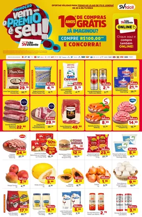 Catálogo Supermercados São Vicente | Ampla seleção de ofertas | 22/11/2024 - 24/11/2024