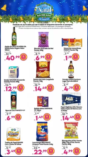 Catálogo Althoff Supermercados em Criciúma | Encarte Semanal - IN. | 22/11/2024 - 28/11/2024