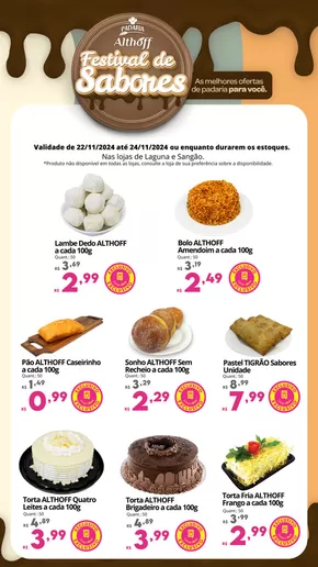 Catálogo Althoff Supermercados | Festival de Sabores - LS. | 22/11/2024 - 24/11/2024