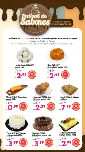 Catálogo Althoff Supermercados | Festival de Sabores - RS. | 22/11/2024 - 24/11/2024