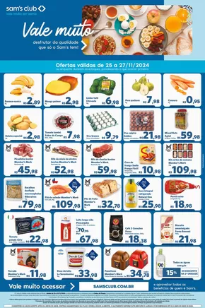 Catálogo Sam's Club em Serra Azul | Economize agora com nossas ofertas | 25/11/2024 - 27/11/2024