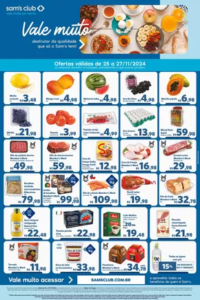 Catálogo Sam's Club em Serra Azul | Ótima oferta para caçadores de pechinchas | 25/11/2024 - 27/11/2024