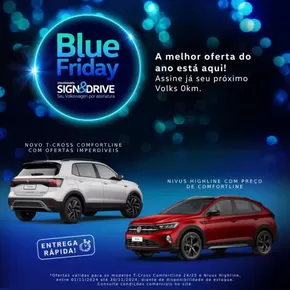 Promoções de Black Friday em Jardinópolis | Blue Friday de Volkswagen | 26/11/2024 - 30/11/2024