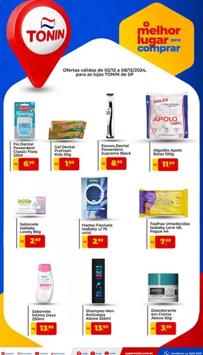 Promoções de Supermercados em Franca | O Melhor Lugar Para Comprar de Tonin Superatacado | 02/12/2024 - 08/12/2024