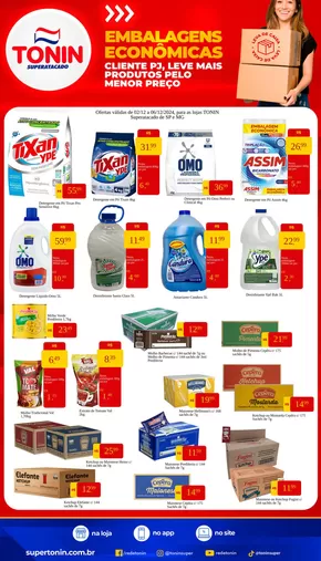 Promoções de Supermercados em Franca | Embalagens Econômicas de Tonin Superatacado | 02/12/2024 - 06/12/2024