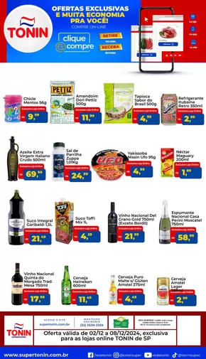 Promoções de Supermercados em Franca | Ofertas exclusivas e muita economia pra você! de Tonin Superatacado | 02/12/2024 - 08/12/2024