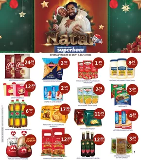 Promoções de Natal em Recanto das Emas | Encarte Superbom Supermercado de Superbom Supermercado | 29/11/2024 - 08/12/2024