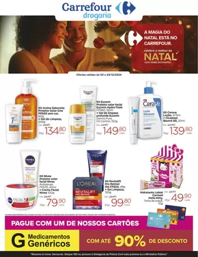 Promoções de Farmácias e Drogarias em Indaiatuba | Lâmina Dezembro Drogaria Natal de Drogarias Carrefour | 03/12/2024 - 24/12/2024