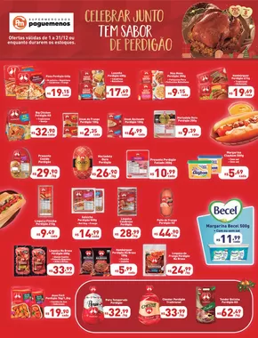 Promoções de Natal em Sumaré | Ofertas exclusivas Perdigão no site de Supermercados Pague Menos | 02/12/2024 - 31/12/2024